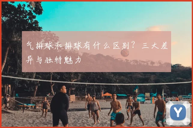 气排球和排球有什么区别？三大差异与独特魅力